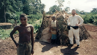 Ryan Alex Frith visits a Baka house
